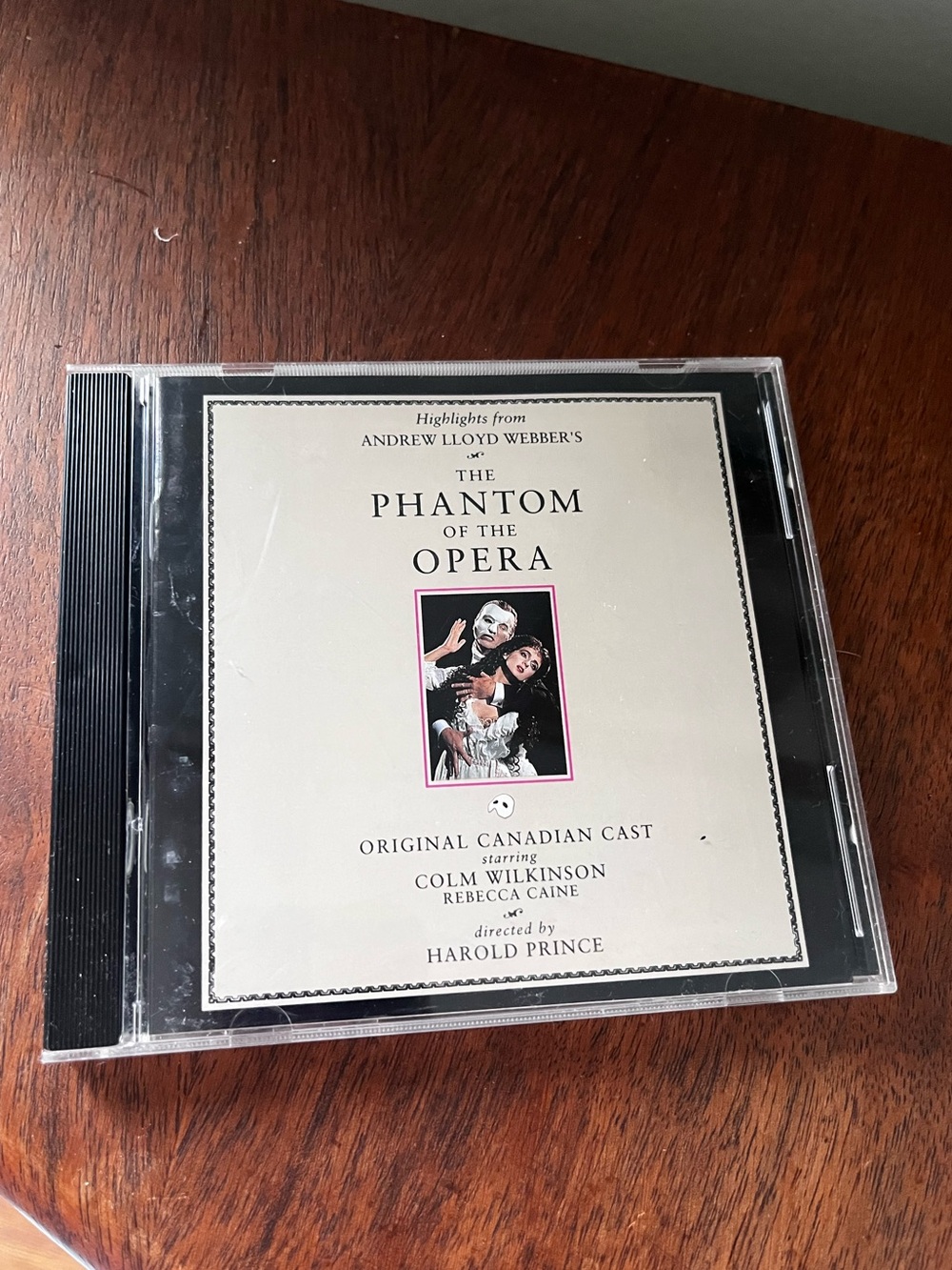The Phantom of the Opera CD - Cream Cover